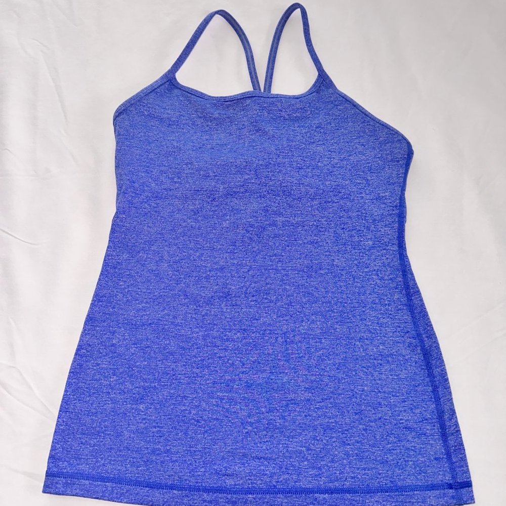 Lululemon Heather Blue Tank Top